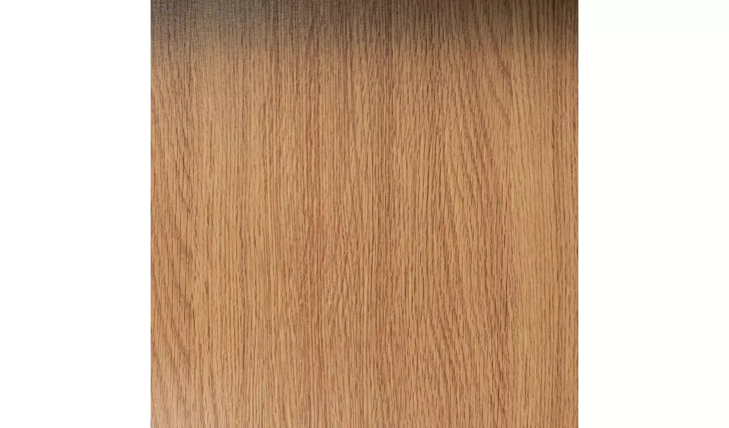 Assembled Apley Short Bookcase - Oak Effect